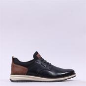 Rieker Men Rudi Elasticated Lace Shoe - Black Tan - 41 image