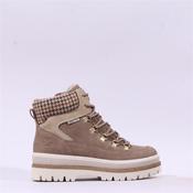 Rieker Tex Platform Knitted Cuff Boot - Beige Combi - 37 image