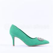 Sorento Woodland Classic Brooch Heel - Green - 36 image