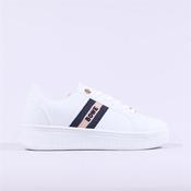 Tommy Bowe Ladies Zago Platform Trainer White Pink 38 in Mayo