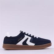 Tommy Bowe Burwett Retro Laced Trainer - Navy White - 41 image