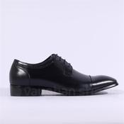 Tommy Bowe Toe Cap Dress Shoe - Black Leather - 7 image
