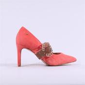 Una Healy Feels So Good Band Buckle Heel - Rust - 36