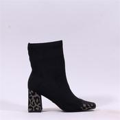 Una Healy Homegrown Toecap Ankle Boot - Black Leopard - 36 image