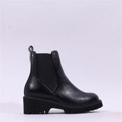 Una Healy Lazy Song Chunky Gusset Boot - Black - 36 image