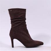 Una Healy Leak It Highheel Mid Calf Boot - Chocolate - 36 image
