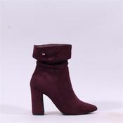 Una Healy Love Train Bunched Ankle Boot - Burgundy - 36 image