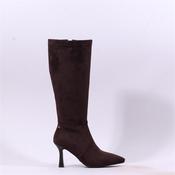 Una Healy Lovin You High Heel Long Boot - Chocolate - 36 image