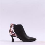 Una Healy Manchild Flare Heel Ankle Boot - Cow Print - 36 image
