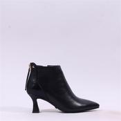 Una Healy Manchild Flare Heel Ankle Boot - Vinyl - 36
