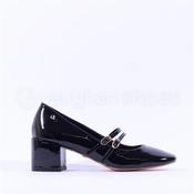Una Healy Memory 2 Strap Mary Jane - Black Patent - 41 image
