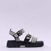 Una Healy Something Chunky Sandal - White Black - 37 image