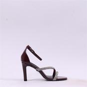Una Healy Wassup Glitter Strap High Heel - Berry - 36