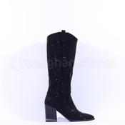 Una Healy Young And Beautiful Long Boot - Black - 36