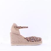 Unisa Castilla Espradrille Wedge Strap - Leopard Print - 39 image