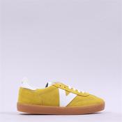 Victoria Berlin Suede Gumsole Trainer - Yellow - 37 image