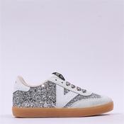 Victoria Berlin Laced Glitter Trainer - Silver Leopard - 37 image