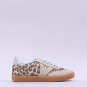 Victoria Berlin T Toe Gumsole Trainer - Leopard Print - 38 image