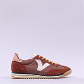 Victoria Saturno Retro Laced Trainer - Tan Combi - 37 image