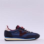 Victoria Saturno Retro Laced Trainer - Navy Bordo Combi - 37 image
