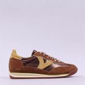Victoria Saturno Retro Laced Low Trainer - Brown Yellow - 37 image