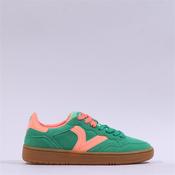 Victoria Smash Suede Gumsole Trainer - Green Suede - 37 image