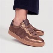 Wonders Nubia Gumsole Laced Trainer - Brown Metallic Combi - 36 image