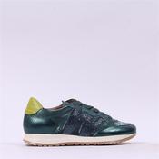 Wonders Towanda Nylon Laced Trainer - Green Combi - 37