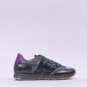 Wonders Towanda Nylon Laced Trainer - Gun Metal - 37