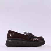 Wonders Xfly Chunky Loafer - Brown Patent - 37 image