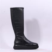 Wonders Xfly Platform Long Boot - Black Leather - 37 image