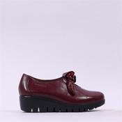 Wonders San Marino Bow Tie Wedge - Burgundy Leather - 36 image