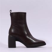 Wonders Vera Platform Block Heel Boot - Brown Leather - 36 image