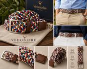 Mens Braided Belt Beach (9002) image