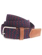 Mens Braided Belt Red (9002) image