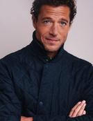 Men's Cotton Diamond Quilt Jacket (4080) Navy image