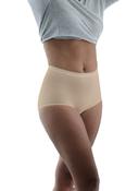 3 Pack of Womens Maxi Briefs (7001 Nude) High Waisted Panties Underwear Knickers with support image