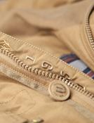 Mens Cotton Padded Jacket Coat (3046) Camel Brown image