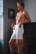 Mens Thermal Trunks x 1 (1882) Available in Cream/White and Charcoal image