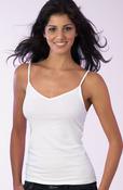 Womens Cotton Lycra Cami Vest x 1 (2273) image
