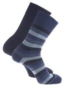 Men's 2 Pack Casual Cotton Socks 7-12 (S003) image