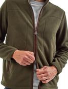 Men's Fleece Full Zip (4190) Green image