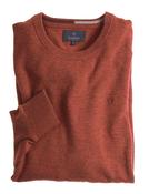 Lambs Wool Mix Crew Neck Jumper (4901) Ginger Biscuit image