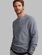 Men's Two Tone Crew-Neck Sweatshirt (4806) Navy image