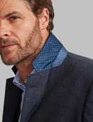 Men's Linen Blend Blazer (3070  Indigo) casual jacket in dark blue image