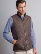 Fleece Lined Quilted Gilet (3024) Green image