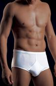 Men's Classic Y-Front Brief x 1 (2005) WHITE image
