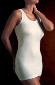 Womens Thermal Vest Winter Top (18501) Cream - by Vedoneire of Ireland image