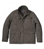 Men's Classic Fit Quilted Jacket  (Green 3038) image