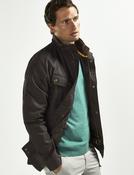 Mens Wax Jacket (3050 Brown) image